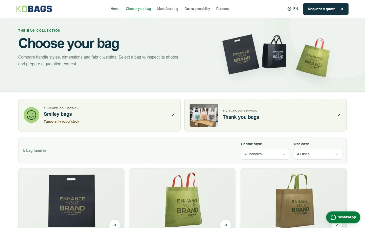 KoBags Group — katalogu i qeseve