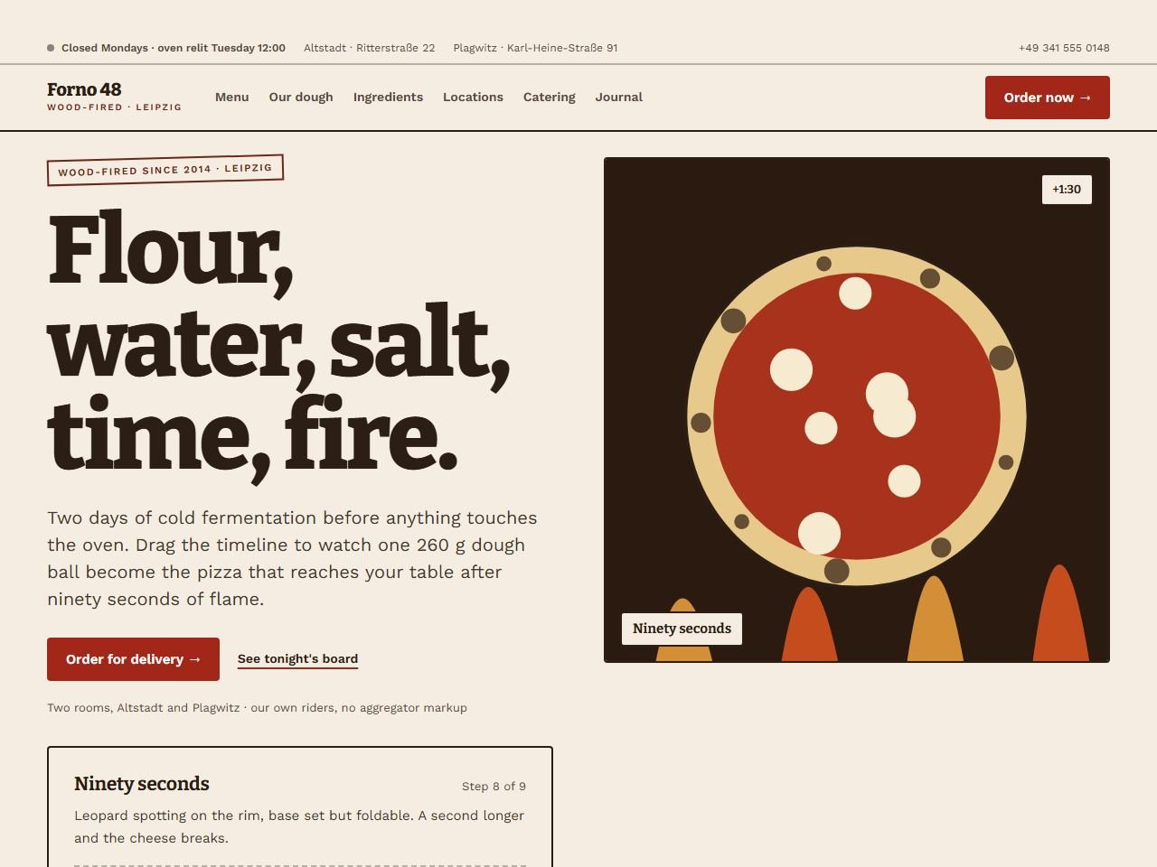 Forno 48 — Desktop