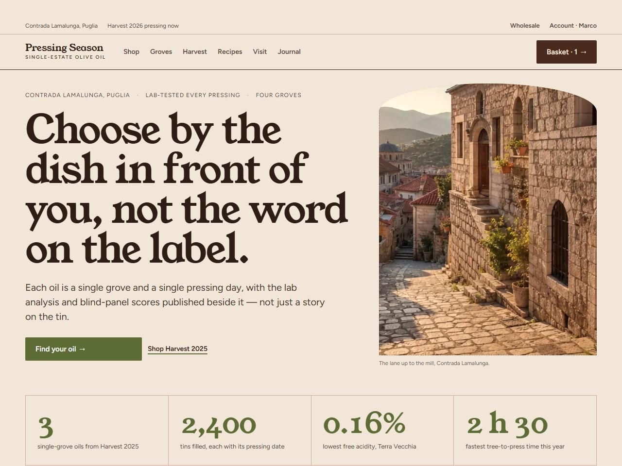 Pressing Season — Desktop
