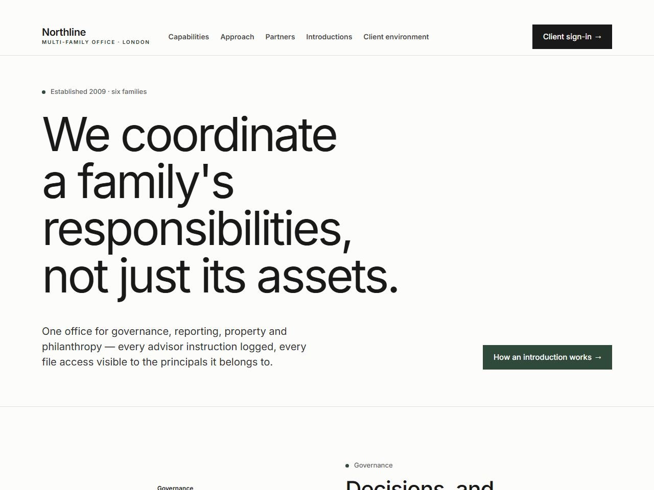 Northline — Desktop