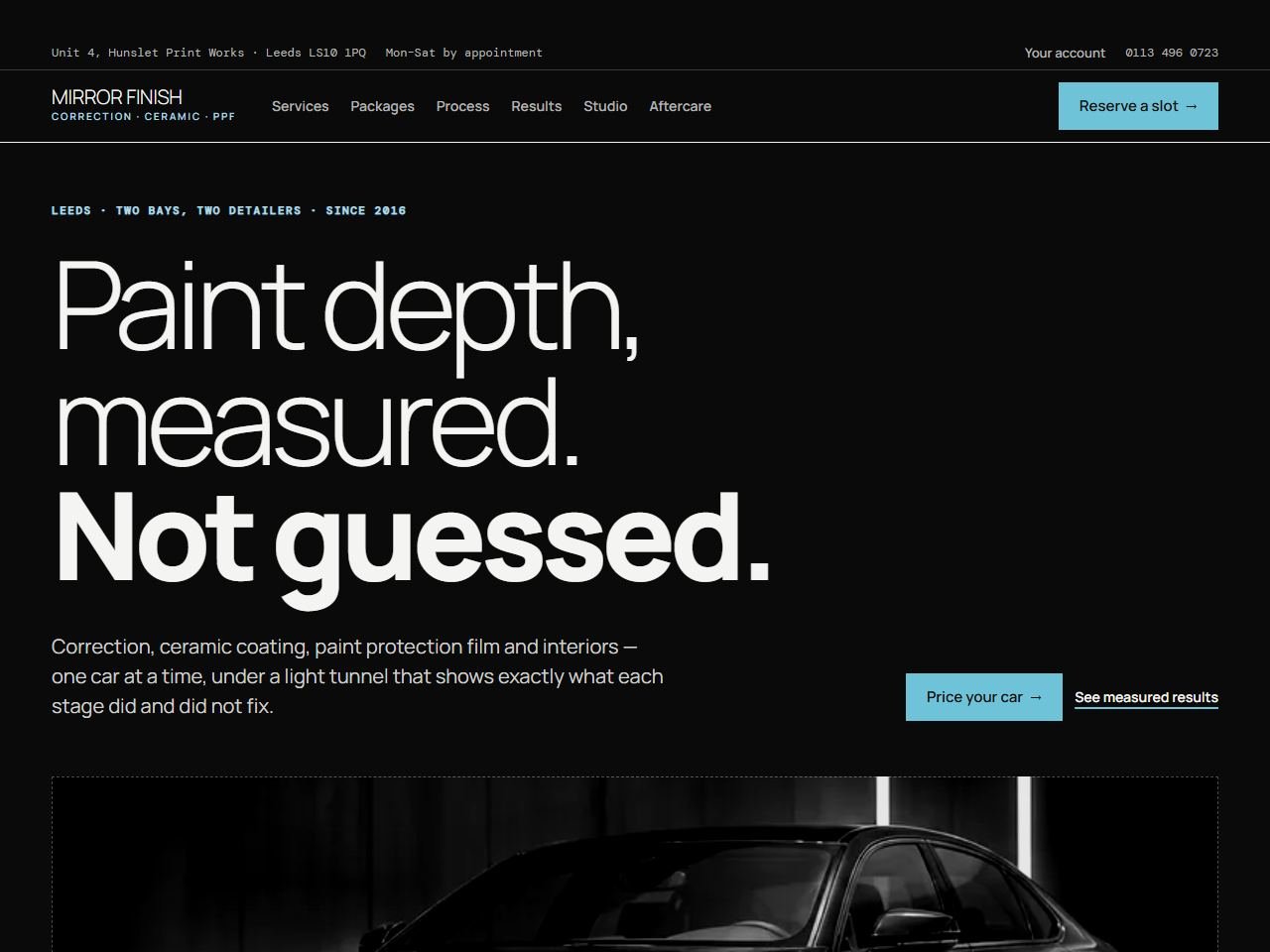 Mirror Finish — Desktop
