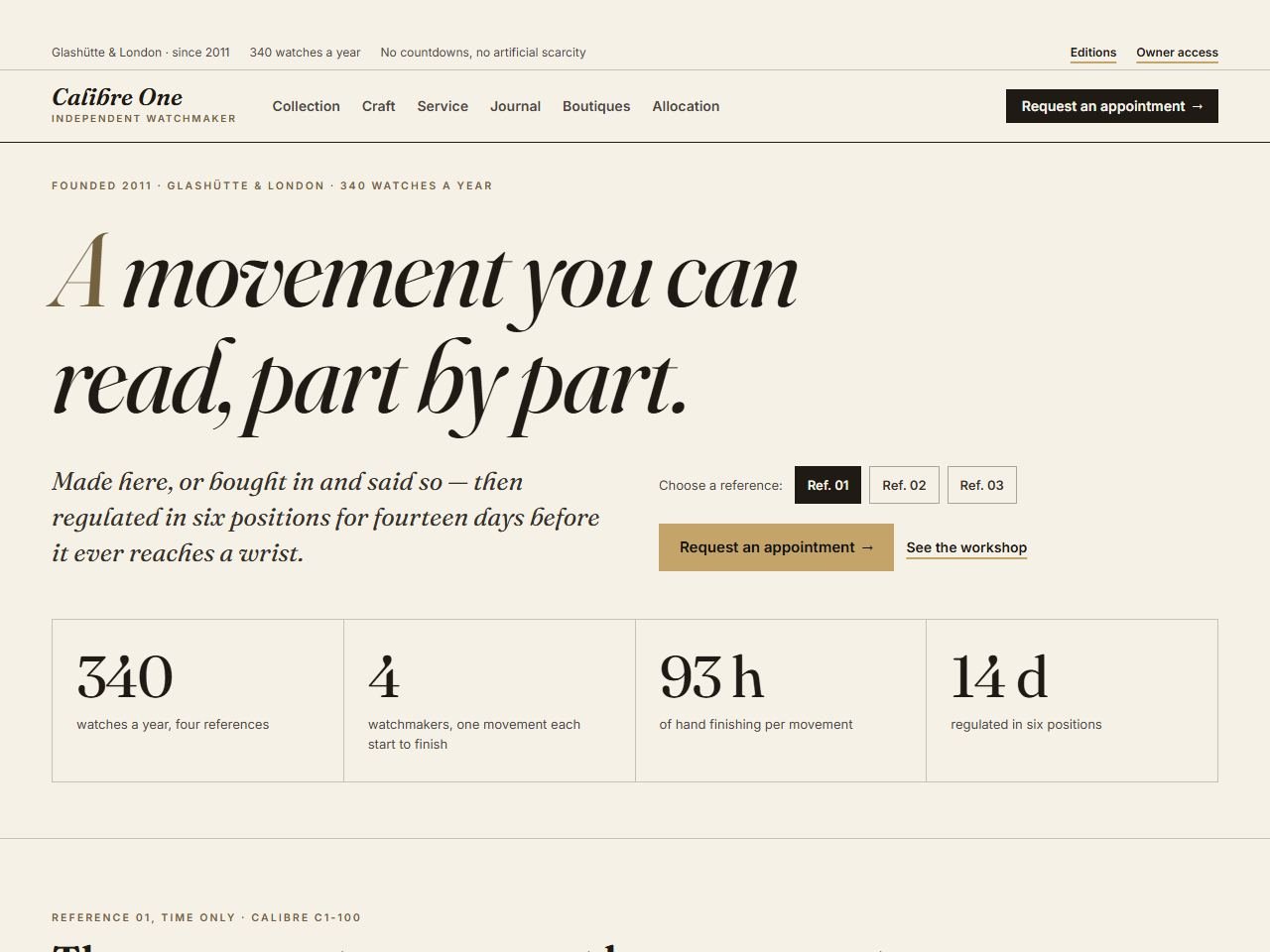 Calibre One — Desktop