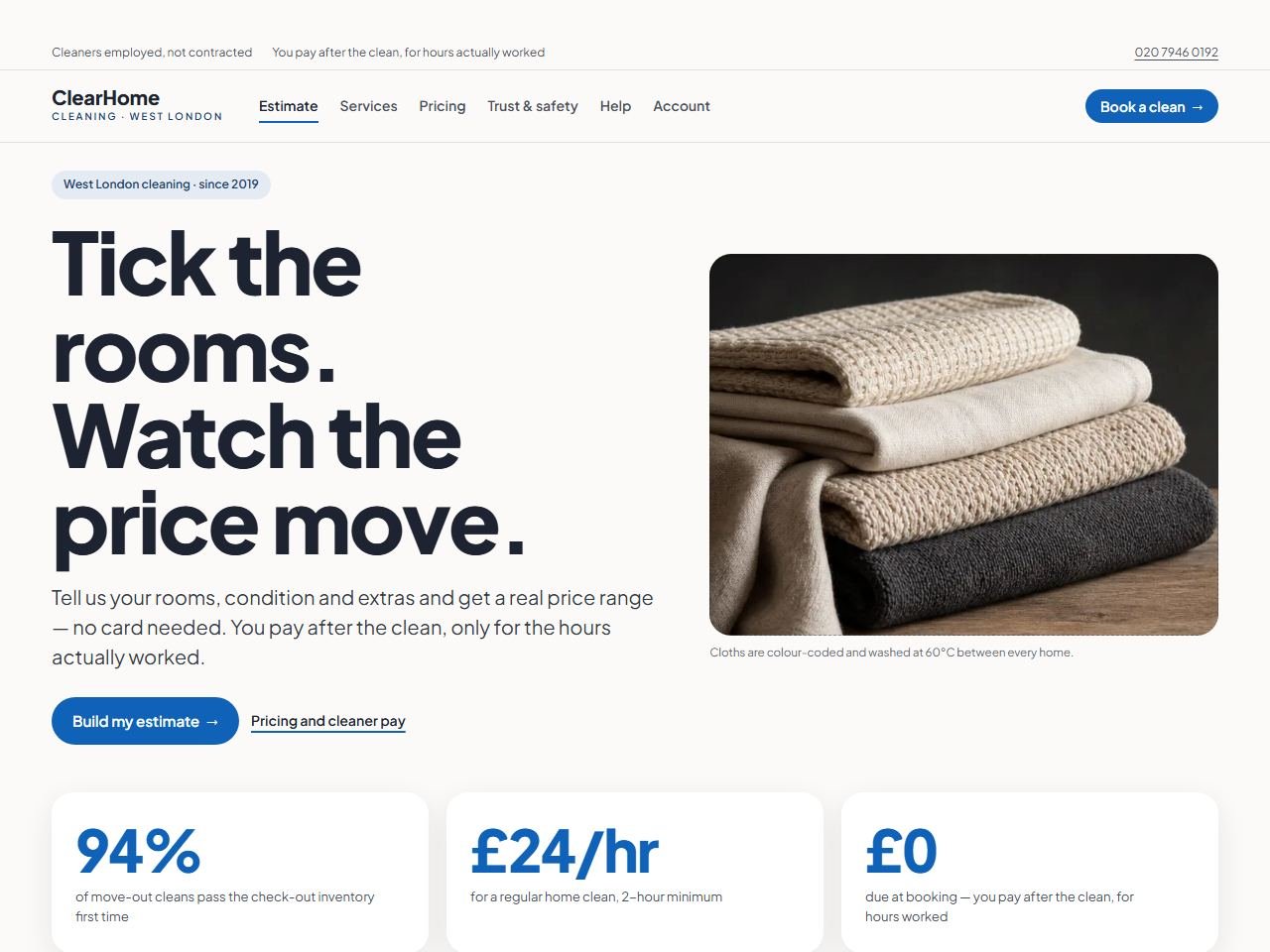 ClearHome — Desktop