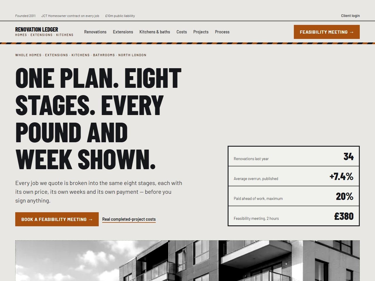 Renovation Ledger — Desktop