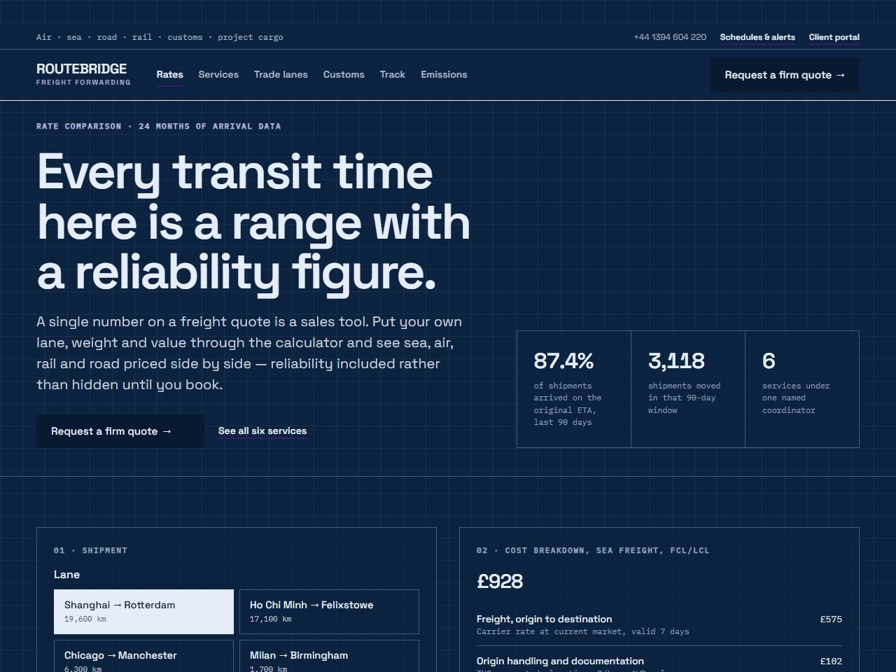 RouteBridge — Desktop