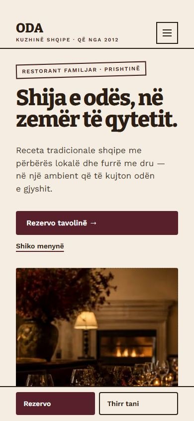 Restorant & Kafe — Telefon