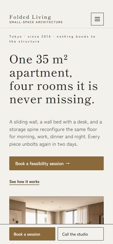 Folded Living — Smartphone