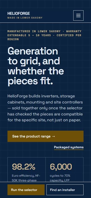 HelioForge — Phone