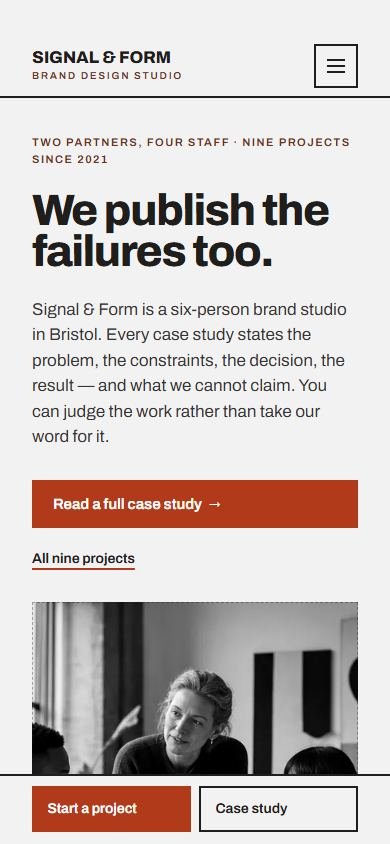 Signal & Form — Telefon