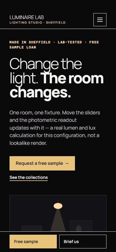 Luminaire Lab — Telefon